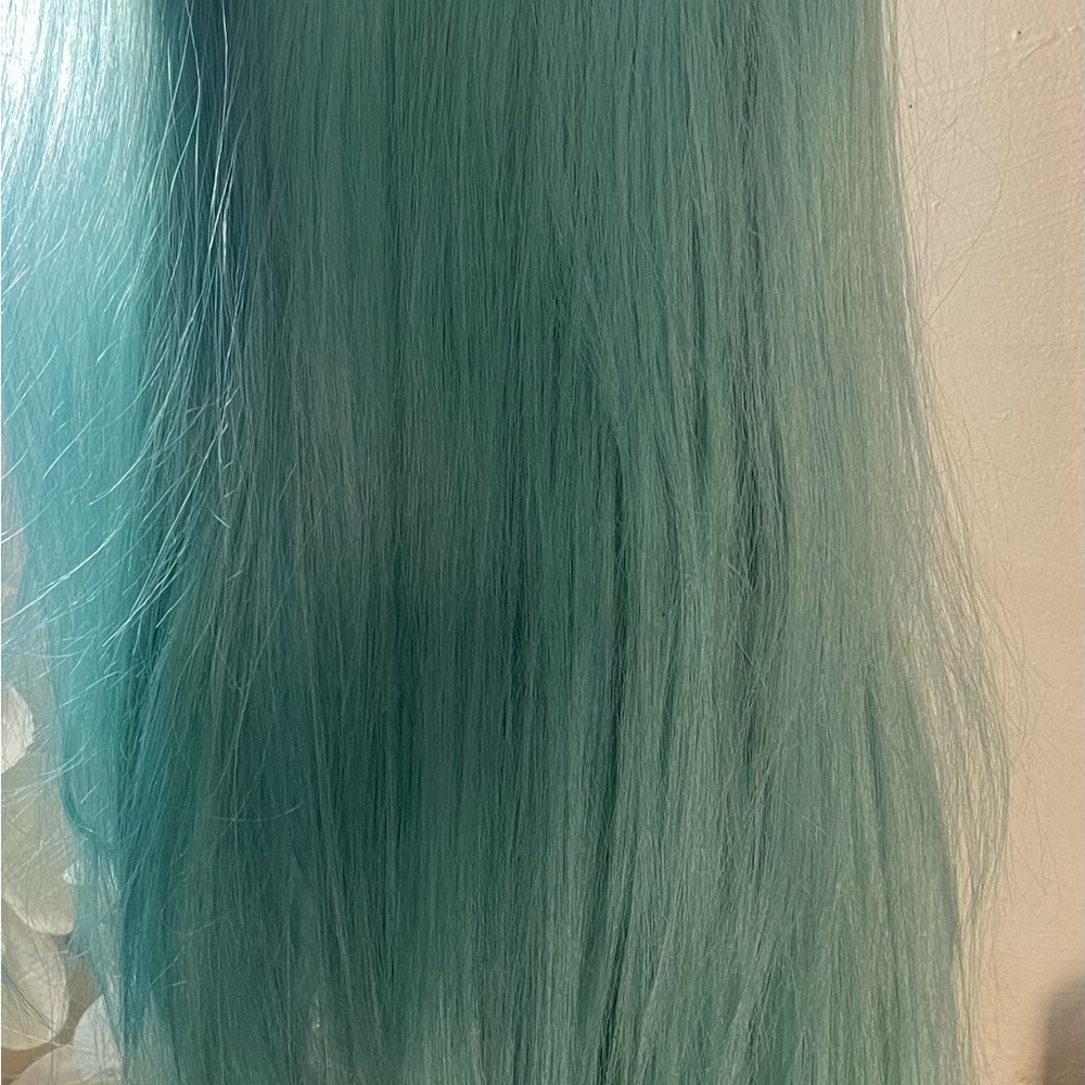 Aqua Blue Women's Hair Extension